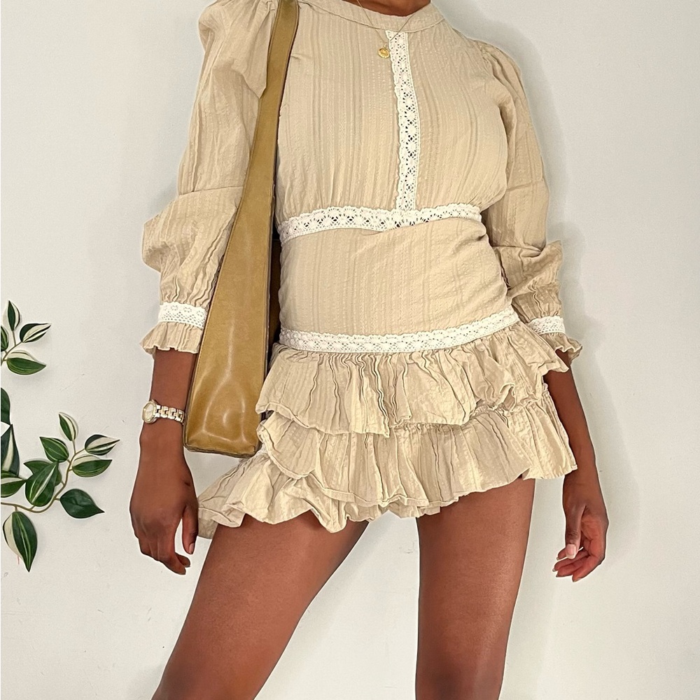 Ruffled Baby Doll Dress